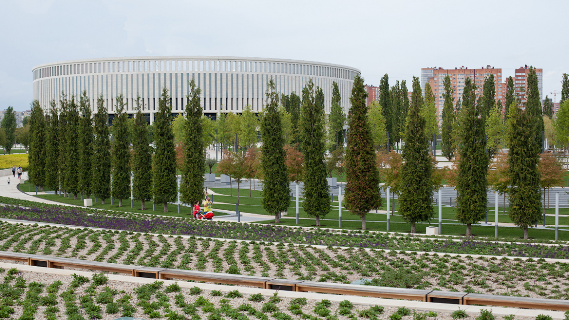 Парк Галицкого, Краснодар. Парк ФК «Краснодар».