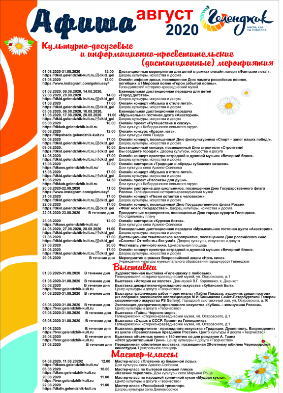 Август 2020г.